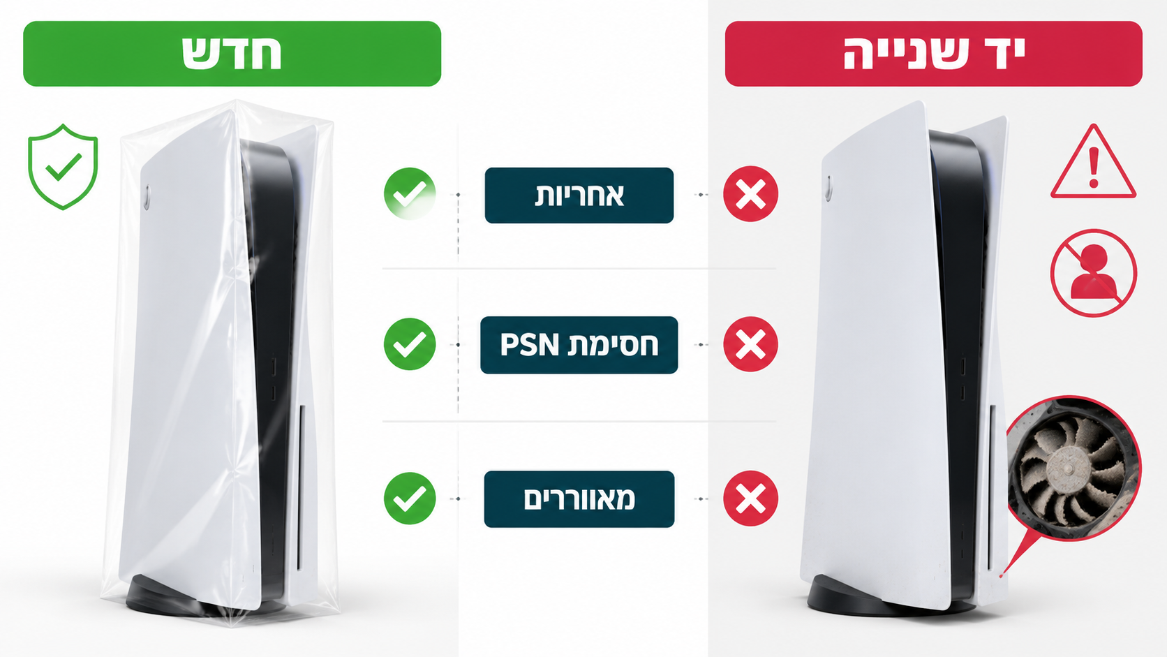 האם כדאי לקנות סוני 5 יד שנייה